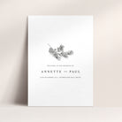 Winter Wedding Welcome Sign in White - Angel Collection, Elle Bee Design