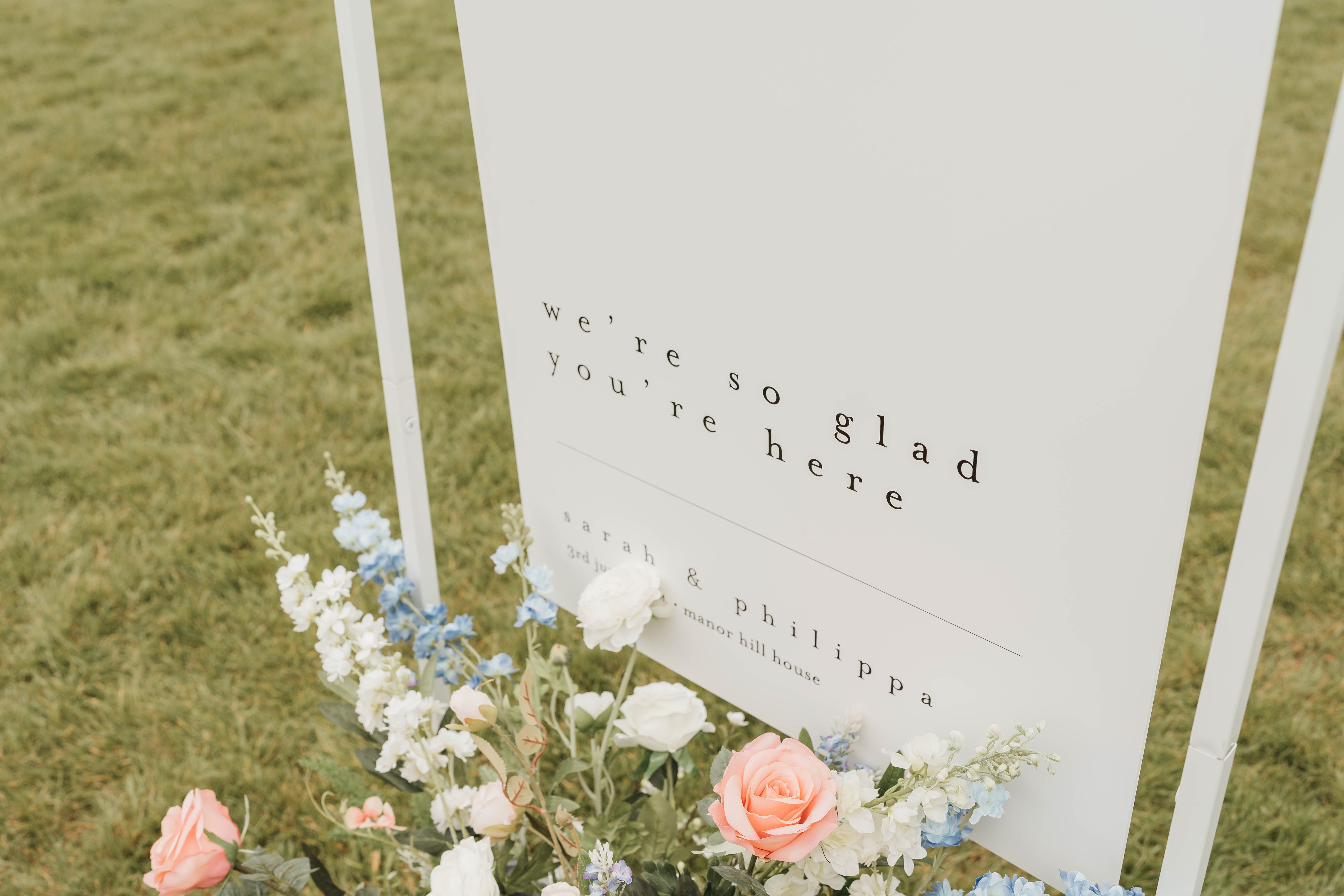 Wedding Welcome Signs - Elle Bee Design