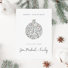 Baul Bual Personalised Christmas Card Pack - Elle Bee Design