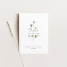 Wildflower Wedding Thank You Card - Charlbury Collection, Elle Bee Design