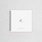 Simple and Elegant Floral Wedding Guest Book - Charlotte Collection