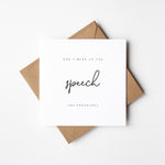 Humorous Will you be my Best Man Card (BMC003)