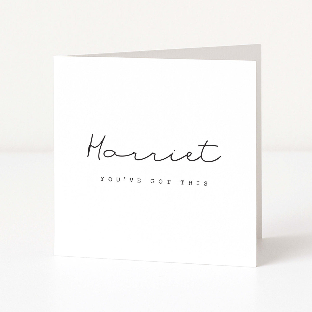 You've Got This Card - Modern and Personalised Good Luck | Elle Bee ...