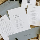 Modern Wedding Invitation Suite - Hannah Collection, Elle Bee Design