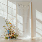Elegant Wedding Seating Plan - Hyde Park Collection, Elle Bee Design