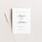 Classic Save the Date Card for Wedding - Kensington Collection, Elle Bee Design