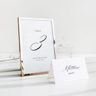 Classical Wedding Table Number - Kensington Collection, Elle Bee Design