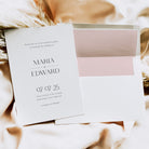 Modern Evening Wedding Invitation - Knightsbridge Collection, Elle Bee Design