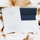 Modern Elegant Evening Wedding Invitation - Oxford Collection, Elle Bee Design