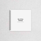 Modern Retro Wedding Guest Book - Soho Collection, Elle Bee Design