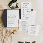 Modern Retro Pocketfold Wedding Invitation Suite - Soho Collection, Elle Bee Design