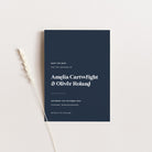 Modern Retro Save the Date Card in Navy Blue - Soho Collection, Elle Bee Design