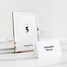 Modern Retro Wedding Table Number and Place Cards - Soho Collection, Elle Bee Design