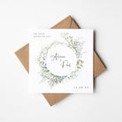 Personalised Foliage Congratulations on your Wedding Day Card - Elle Bee Design