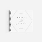 Modern Elegant Wedding Guest Book - Willesden Collection, Elle Bee Design
