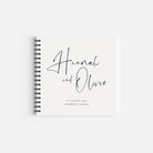 Modern Guestbook, Wedding Guestbook, Script Guestbook