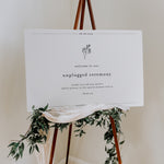 Shoreditch - Unplugged Ceremony Sign