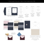 Portobello - Pocketfold Wedding Invitation