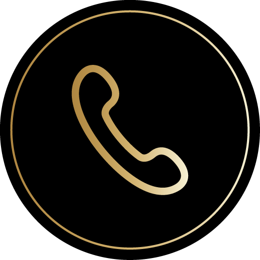 Phone icon on a black background