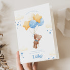 new baby boy card