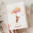 new baby girl card