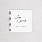 Modern and Elegant Handmade Wedding Guest Book - The Alice Collection, Elle Bee Design