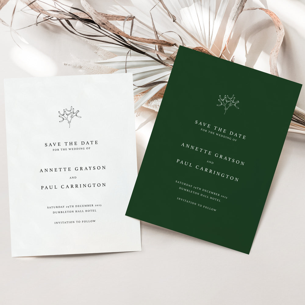 Angel - Save the Date Card