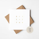 Luxury Hot Foil Gold 60th Birthday Card