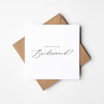 Bridesmaid Proposal Card (BPC008)
