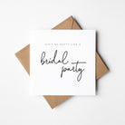 Modern Bridesmaid Proposal Card