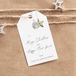 Personalised Christmas Gift Tag Pack - Baubles