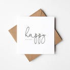 Simple Modern Birthday Card