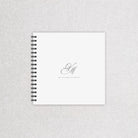 Calligraphy Monogram Wedding Guest Book - Blenheim Collection, Elle Bee Design