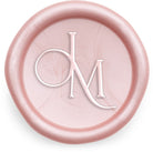 Blush Pink Wedding Wax Seal