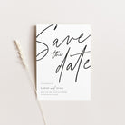 Contemporary Save the Date Card - Brentwood Collection, Elle Bee Design