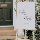 Modern Script Wedding Welcome Sign - Broadway Collection, Elle Bee Design