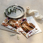 Autumn Wedding Photo Thank You Card - Burnt Oak Collection, Elle Bee Design