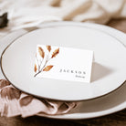 Autumn Wedding Place Card - Burnt Oak Collection, Elle Bee Design