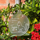 Pet remembrance Bauble - Personalised Pet Memorial Bauble