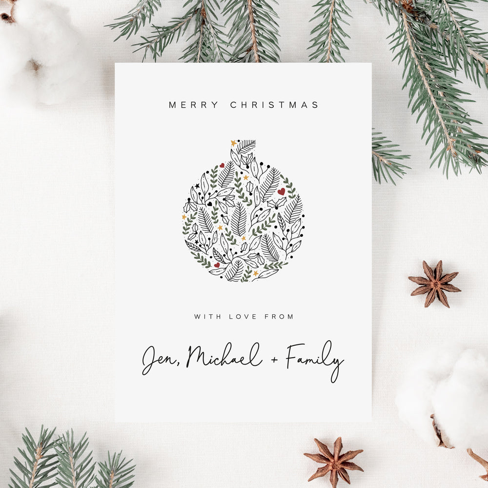 Personalised Christmas Card Pack (CCP008)
