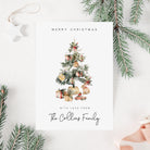 Christmas Tree Personalised Christmas Card Pack - Elle Bee Design