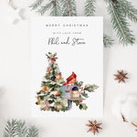 Christmas Tree Personalised Christmas Card Pack - Elle Bee Design