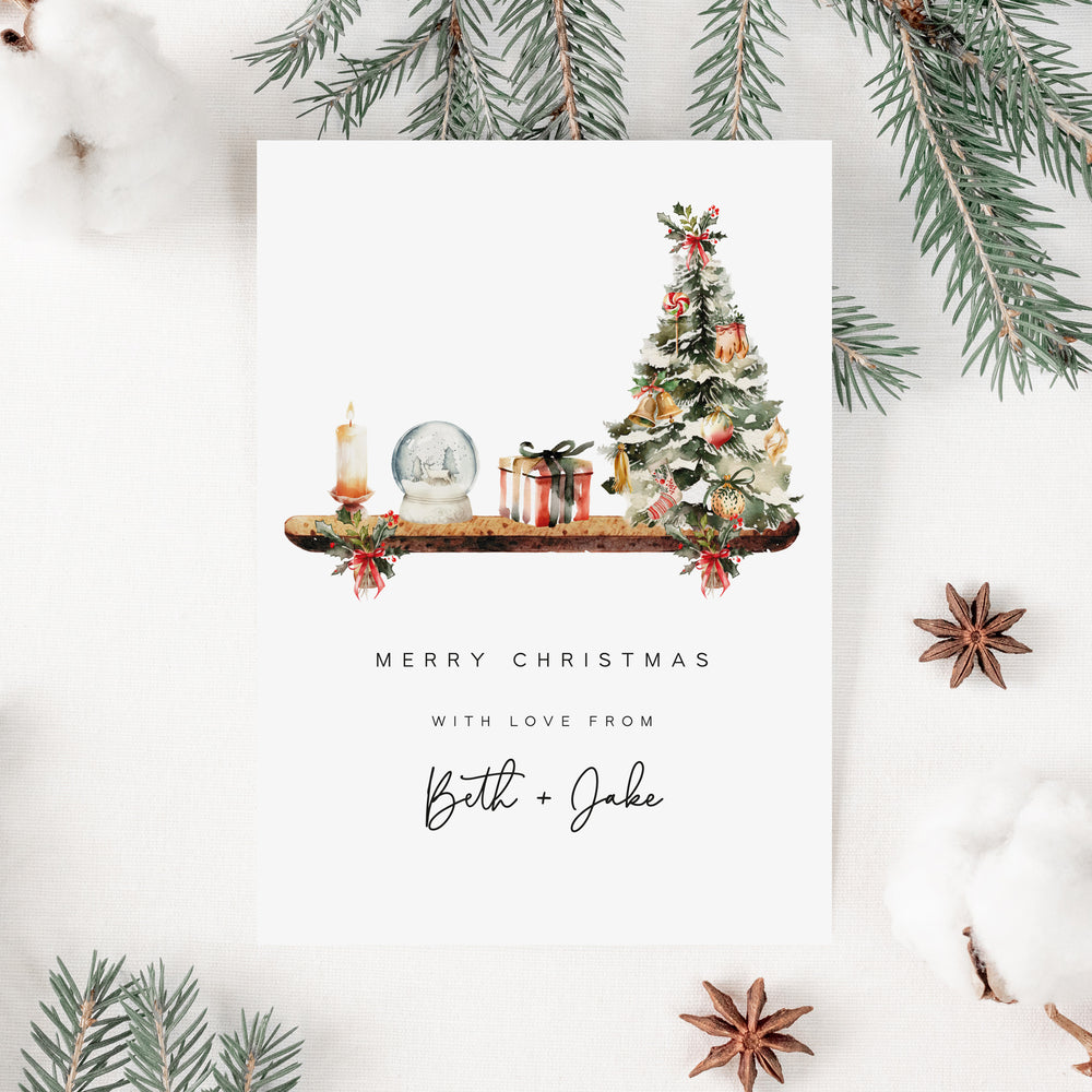 Personalised Christmas Card Pack - Elle Bee Design