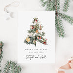 Christmas Tree Personalised Christmas Card Pack - Elle Bee Design