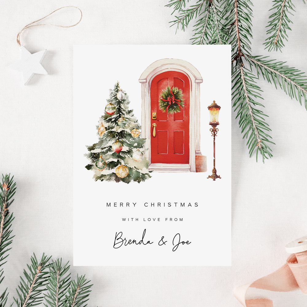 Personalised Christmas Card Pack - Elle Bee Design