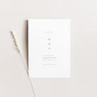 Modern Wedding Save the Date Card - Camberwell Collection, Elle Bee Design