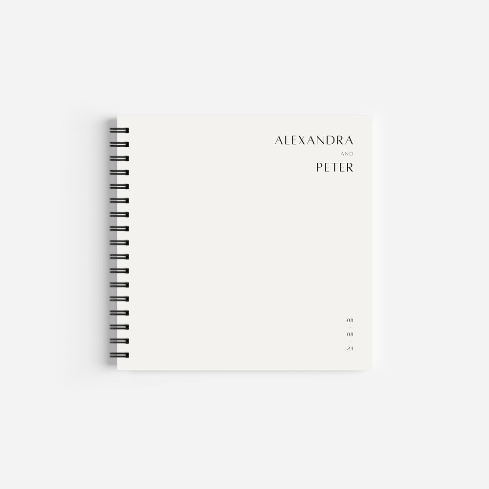 Modern Wedding Guestbook - Camberwell Collection, Elle Bee Design