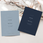 Modern Simple Save the Date Card - Camden Collection, Elle Bee Design