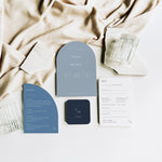 Modern Arched Wedding Invitation Suite - Camden Collection, Elle Bee Design