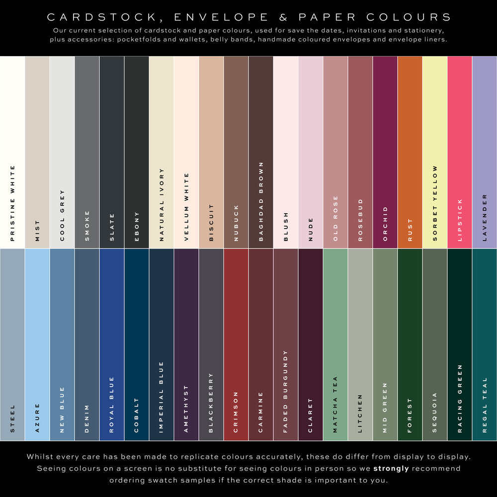 Shoreditch - Seating Plan Cards